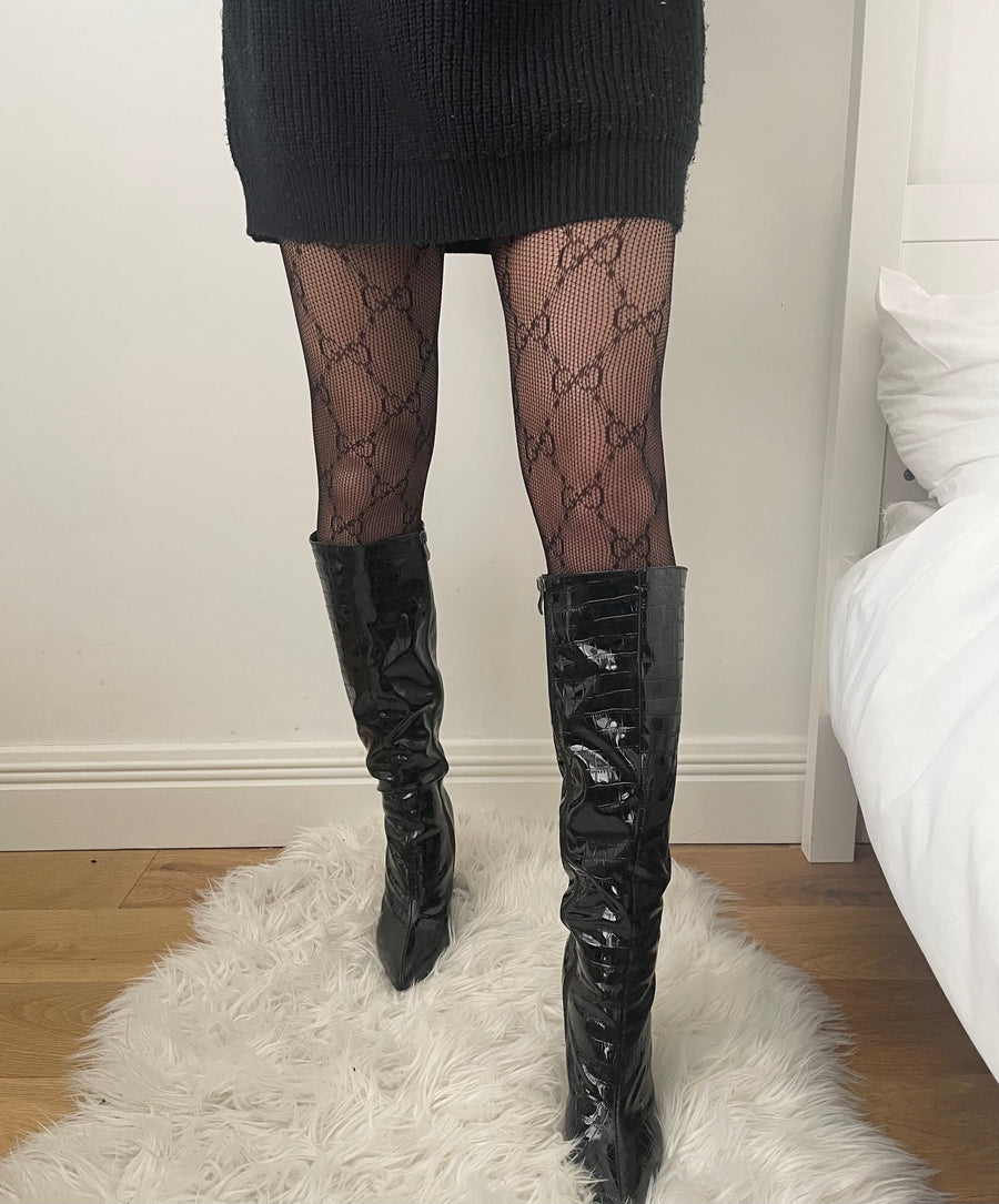 Designer Inspired Double G Tights