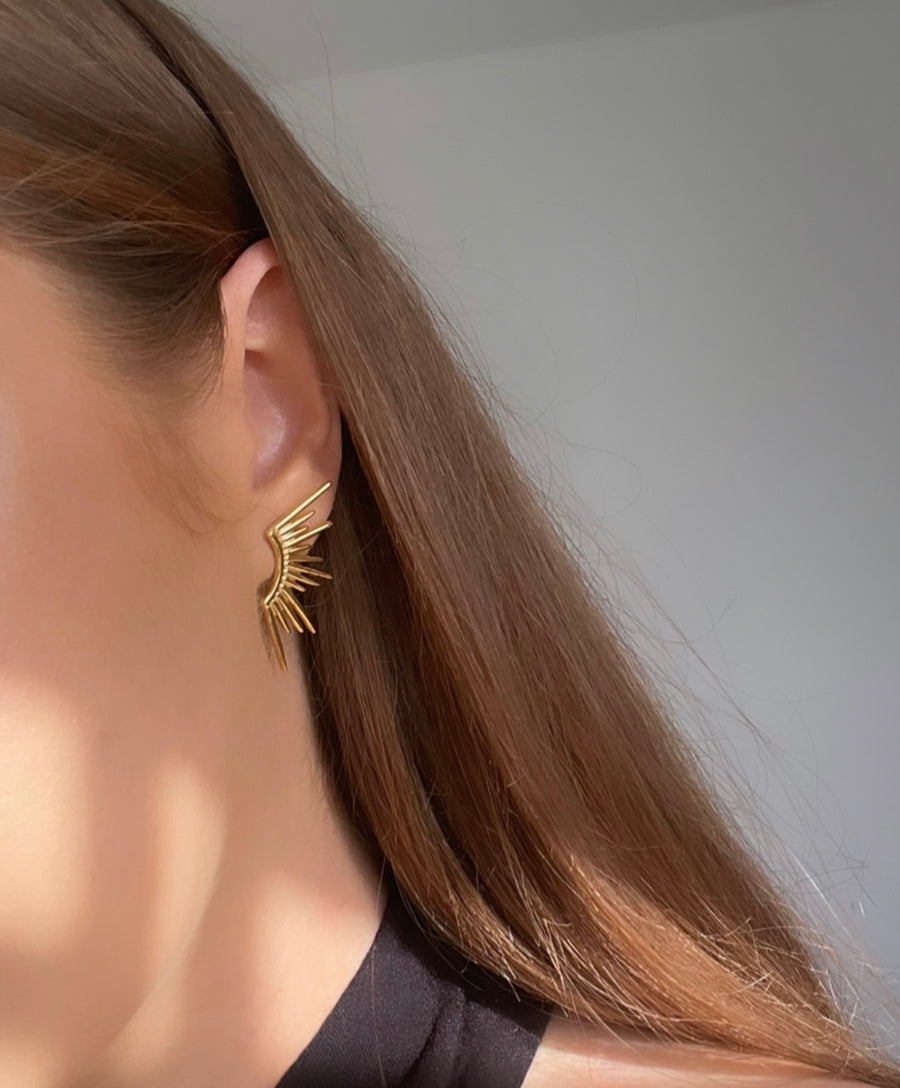 Gold Sunset Earrings